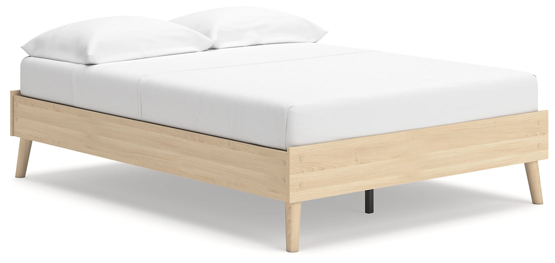 Cabinella  Platform Bed With Dresser And Nightstand