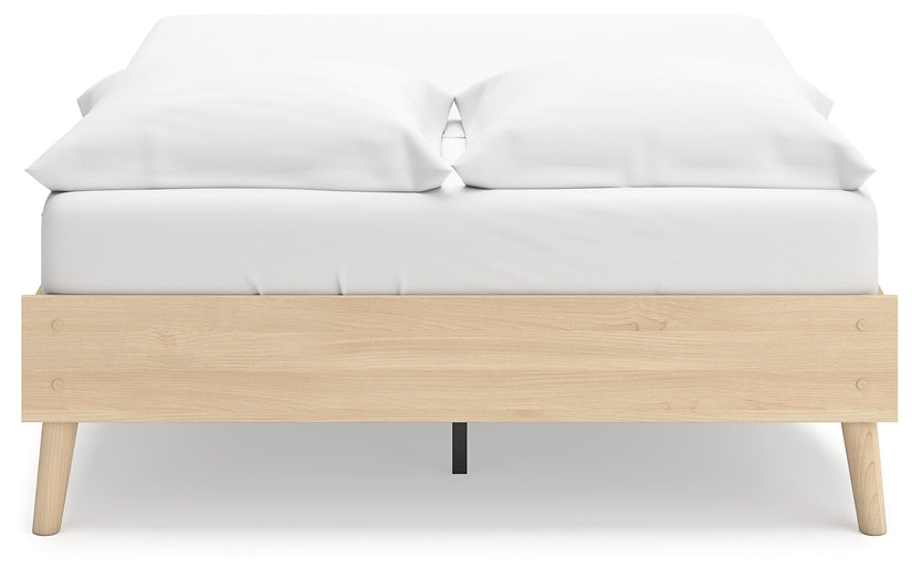 Cabinella  Platform Bed With Dresser