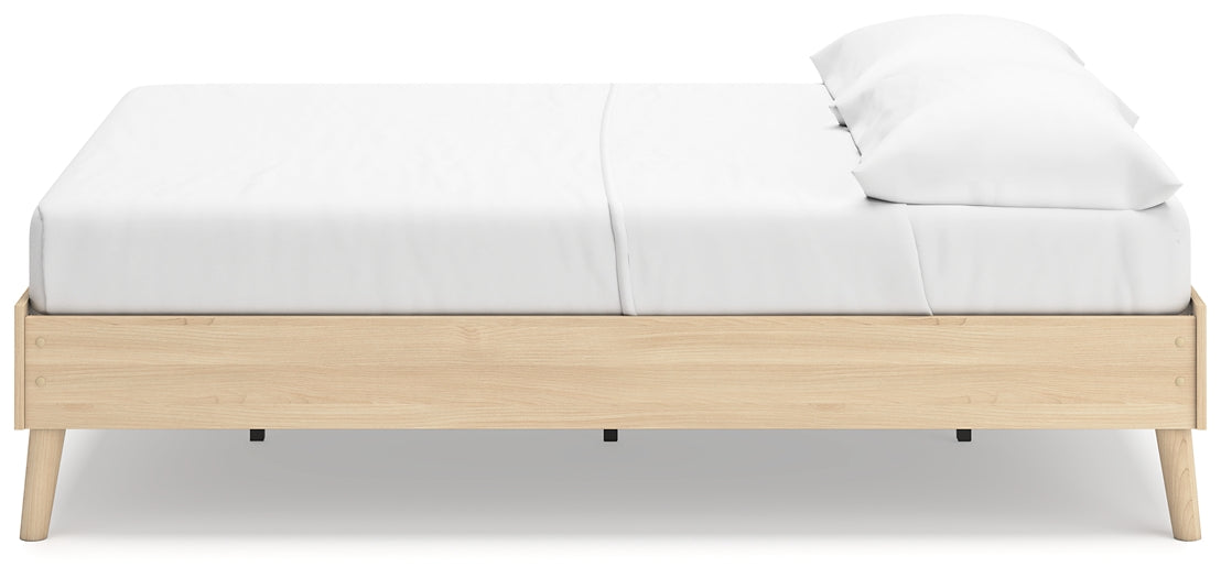 Cabinella  Platform Bed With Dresser