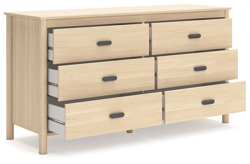 Cabinella  Platform Panel Bed With Dresser