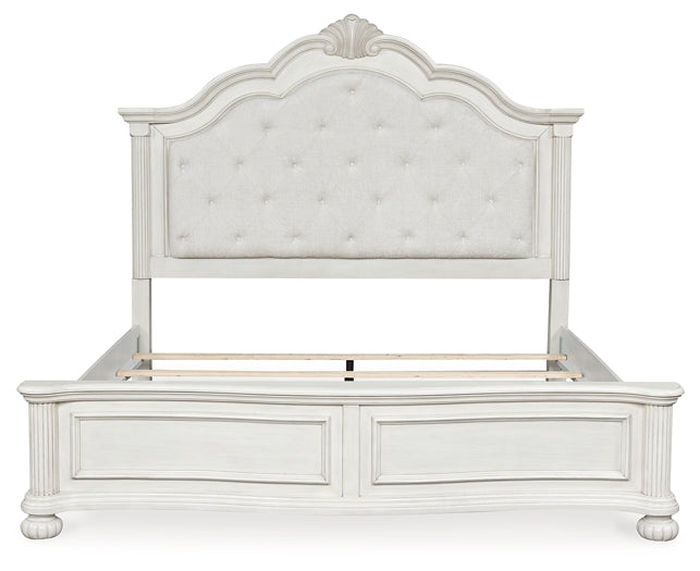 Montelaine California  Upholstered Panel Bed