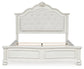 Montelaine California  Upholstered Panel Bed