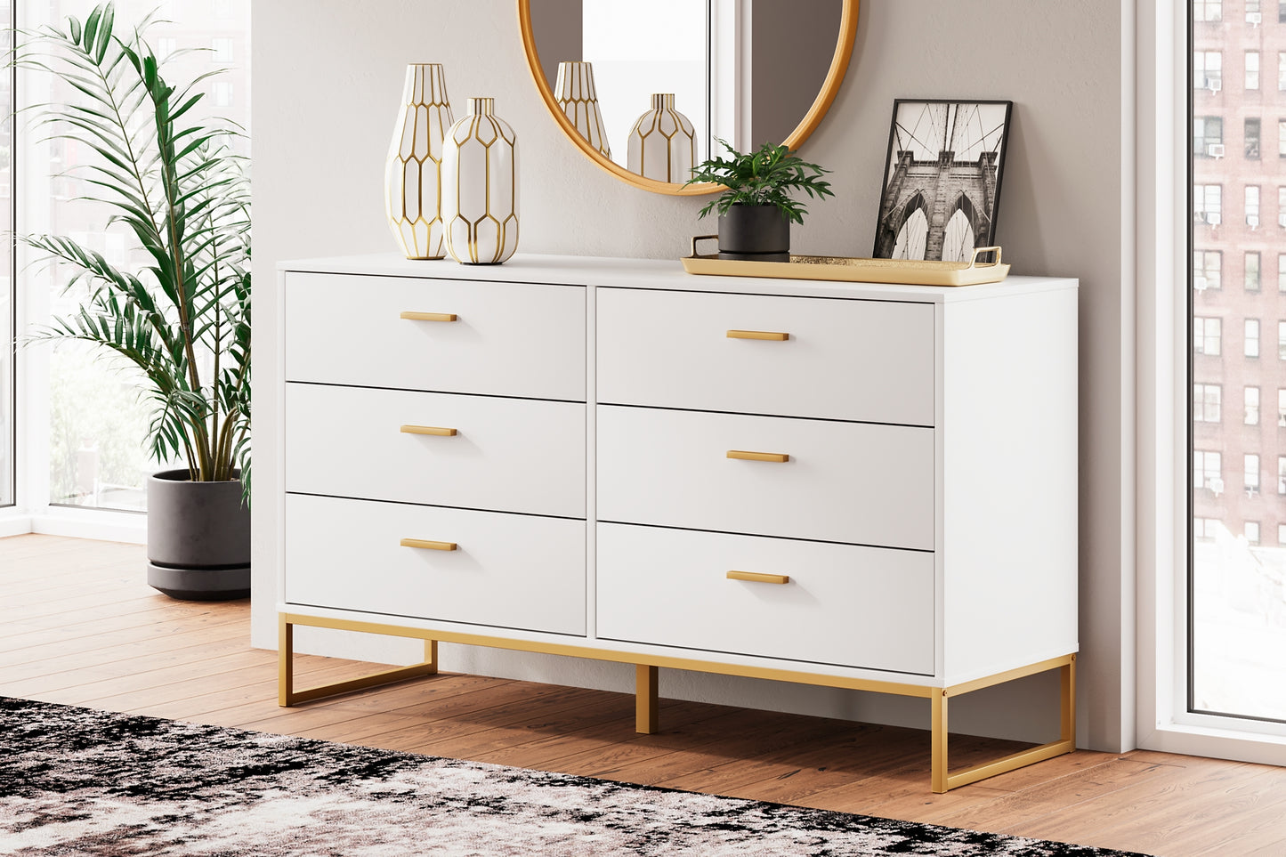 Socalle  Panel Headboard With Dresser, Chest And Nightstand