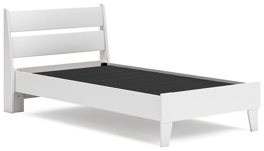 Socalle  Panel Platform Bed With Dresser