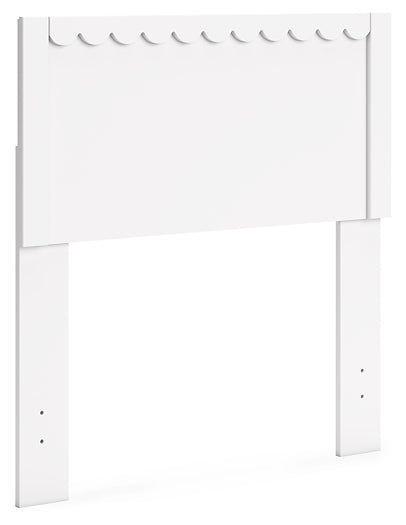 Hallityn  Panel Headboard With Nightstand