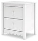 Hallityn  Panel Headboard With Nightstand