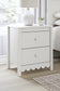 Hallityn  Panel Headboard With Nightstand