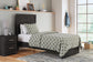 Belachime  Panel Bed With Nightstand