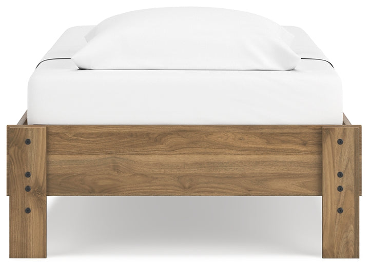 Deanlow  Platform Bed With Nightstand