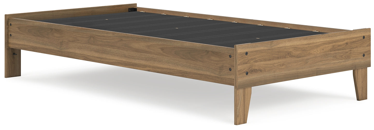 Deanlow  Platform Bed With Nightstand