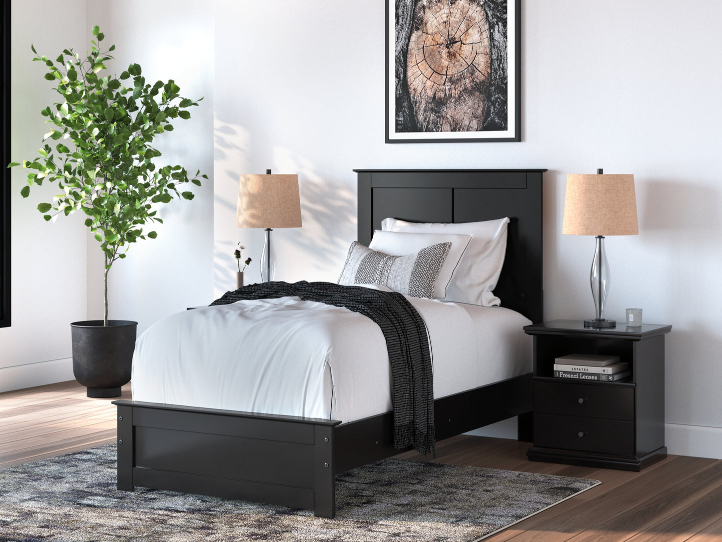 Maribel  Panel Bed