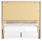 Senniberg  Panel Bed With Mirrored Dresser, Chest And Nightstand