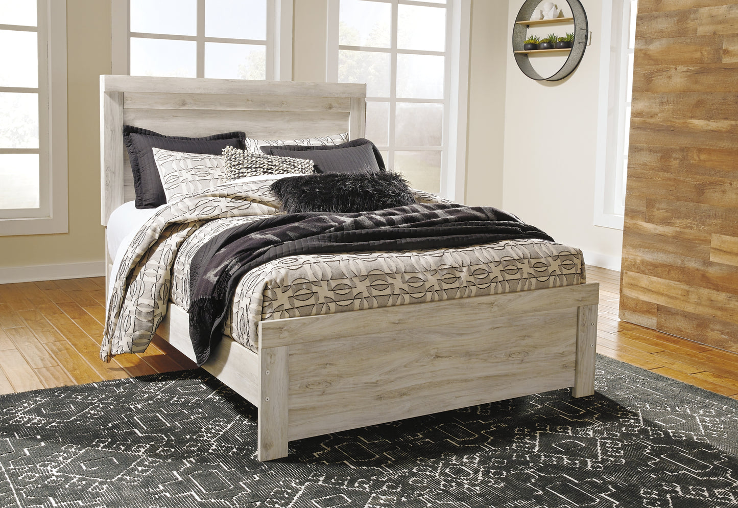 Bellaby  Panel Bed With Dresser And Nightstand