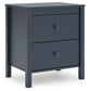 Simmenfort  Panel Headboard With Nightstand