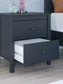 Simmenfort  Panel Headboard With Nightstand