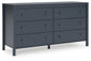 Simmenfort  Panel Headboard With Dresser, Chest And Nightstand