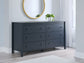 Simmenfort  Panel Headboard With Dresser, Chest And Nightstand