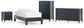 Simmenfort  Platform Bed With Dresser, Chest And Nightstand