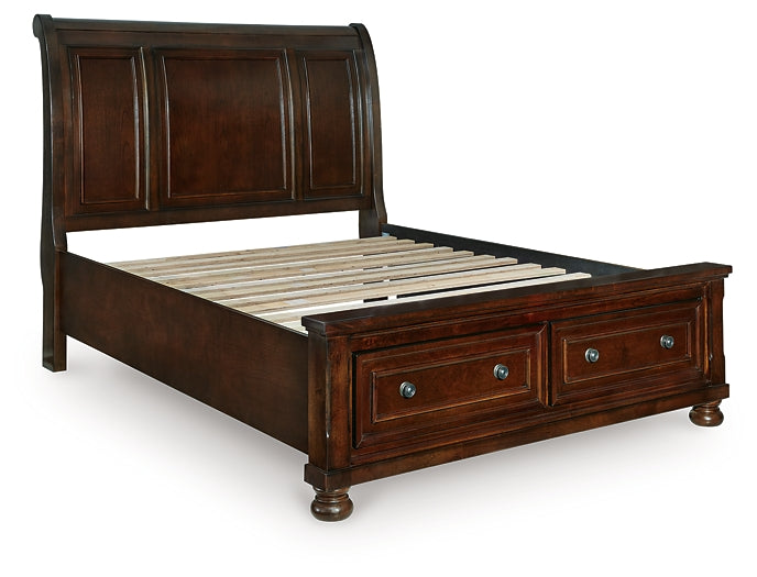 Porter  Sleigh Storage Bed