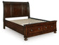 Porter  Sleigh Storage Bed