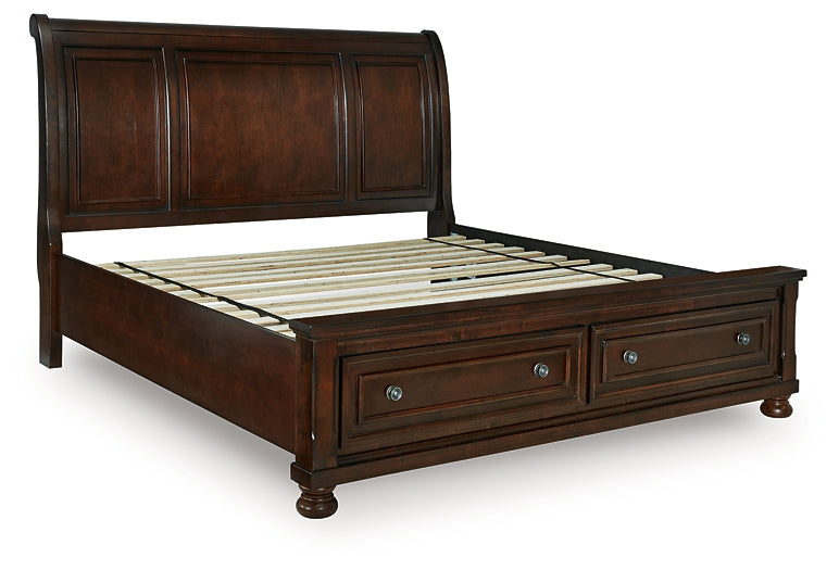 Porter  Sleigh Storage Bed