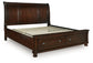 Porter  Sleigh Storage Bed