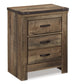 Trinell  Panel Bed With Dresser, Chest And 2 Nightstands