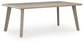 Cliff Trails RECT Dining Table w/UMB OPT