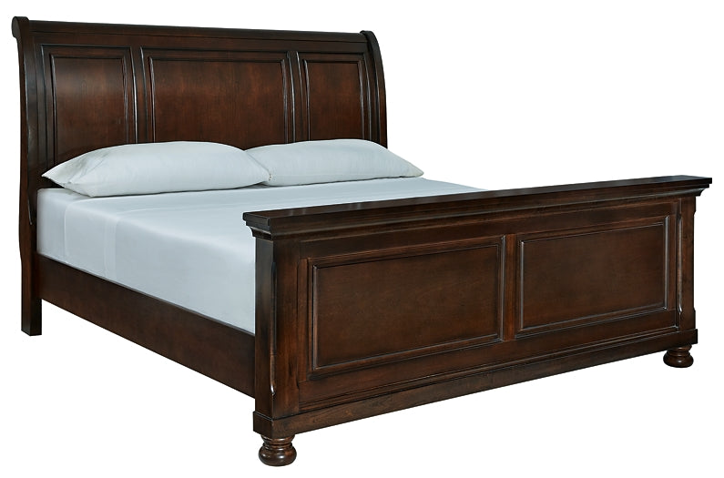 Porter California  Sleigh Bed