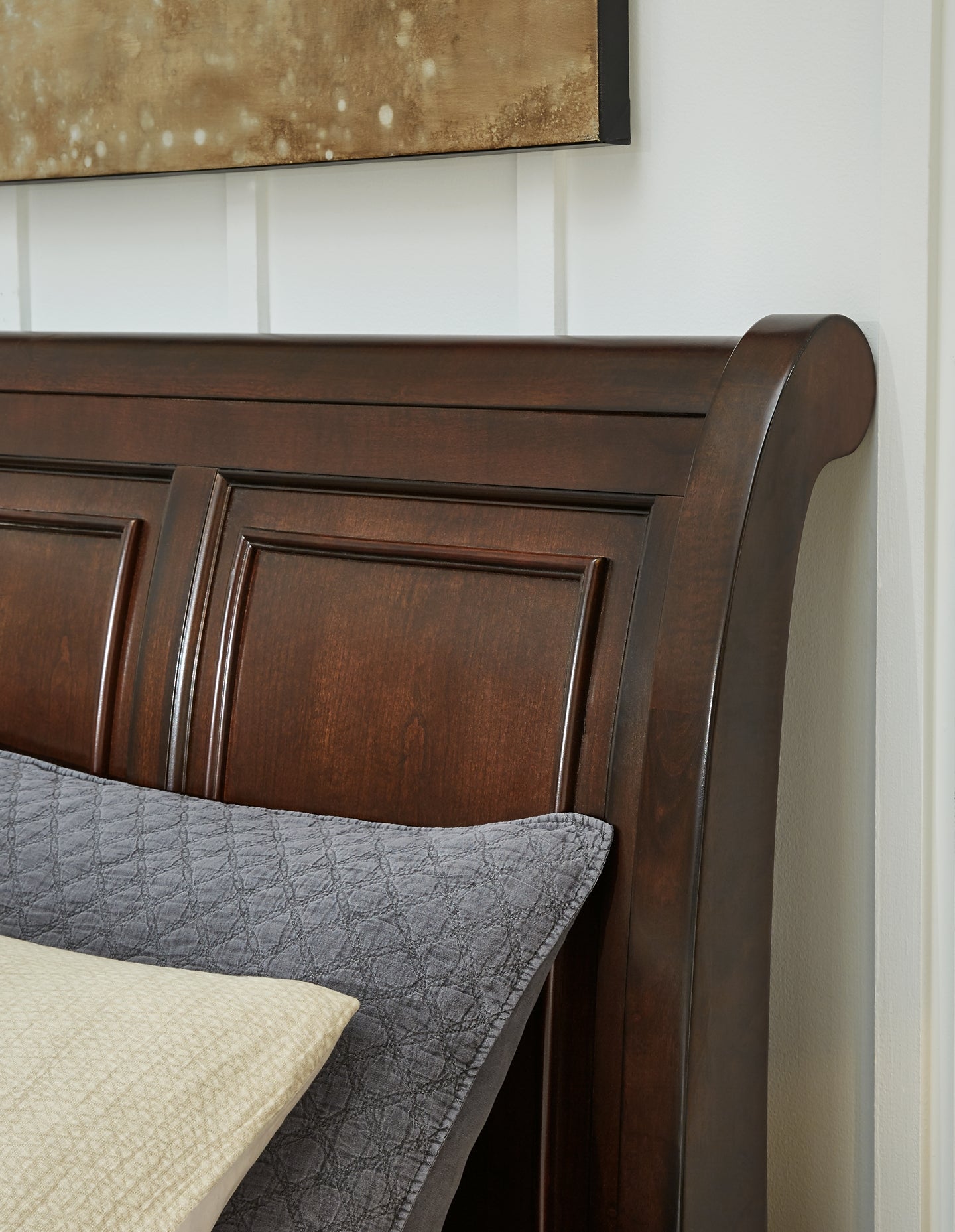 Porter California  Sleigh Bed