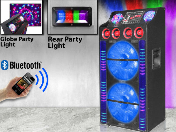 TECHNICAL PRO HUGE 10,000 watt Bluetooth LIGHT SHOW PARTY SPEAKER