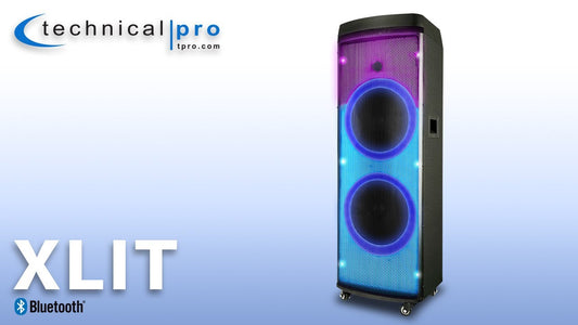 TECHNICAL PRO BLUETOOTH Party LED lighted wireless speaker