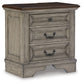 Lodenbay California  Panel Bed With Mirrored Dresser, Chest And 2 Nightstands