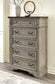 Lodenbay California  Panel Bed With Mirrored Dresser, Chest And 2 Nightstands