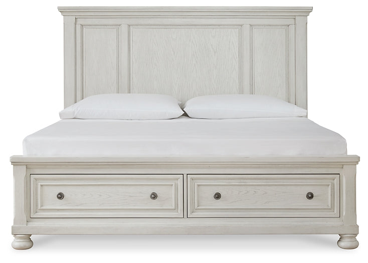 Robbinsdale Queen Panel Storage Bed