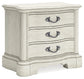 Arlendyne  Upholstered Bed With Mirrored Dresser, Chest And 2 Nightstands