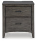 Montillan  Panel Bed With Mirrored Dresser, Chest And 2 Nightstands