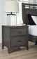 Montillan California  Panel Bed With Mirrored Dresser, Chest And 2 Nightstands