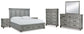 Russelyn  Storage Bed With Mirrored Dresser, Chest And 2 Nightstands