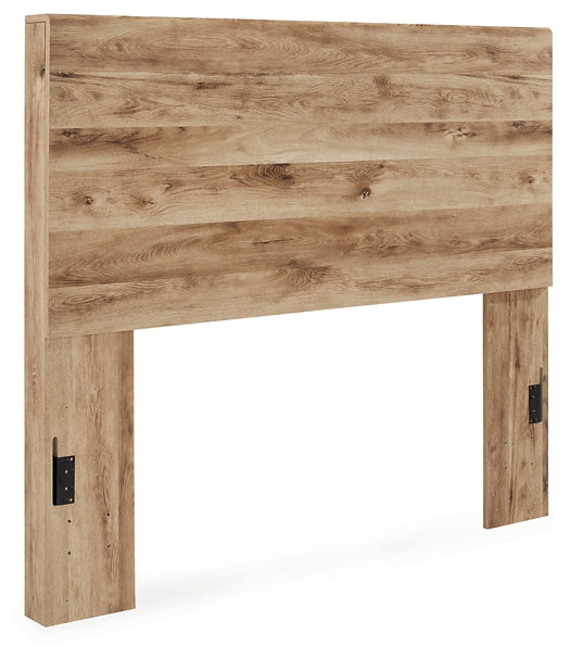 Hyanna  Panel Headboard With Mirrored Dresser, Chest And Nightstand