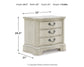 Arlendyne  Upholstered Bed With Mirrored Dresser And 2 Nightstands