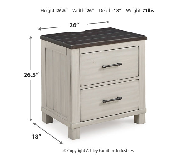 Darborn  Panel Bed With Mirrored Dresser And Nightstand