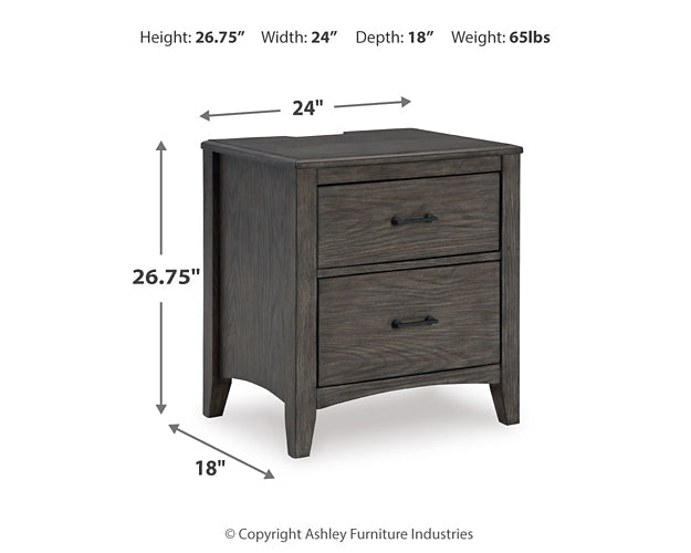 Montillan California  Panel Bed With Mirrored Dresser And 2 Nightstands